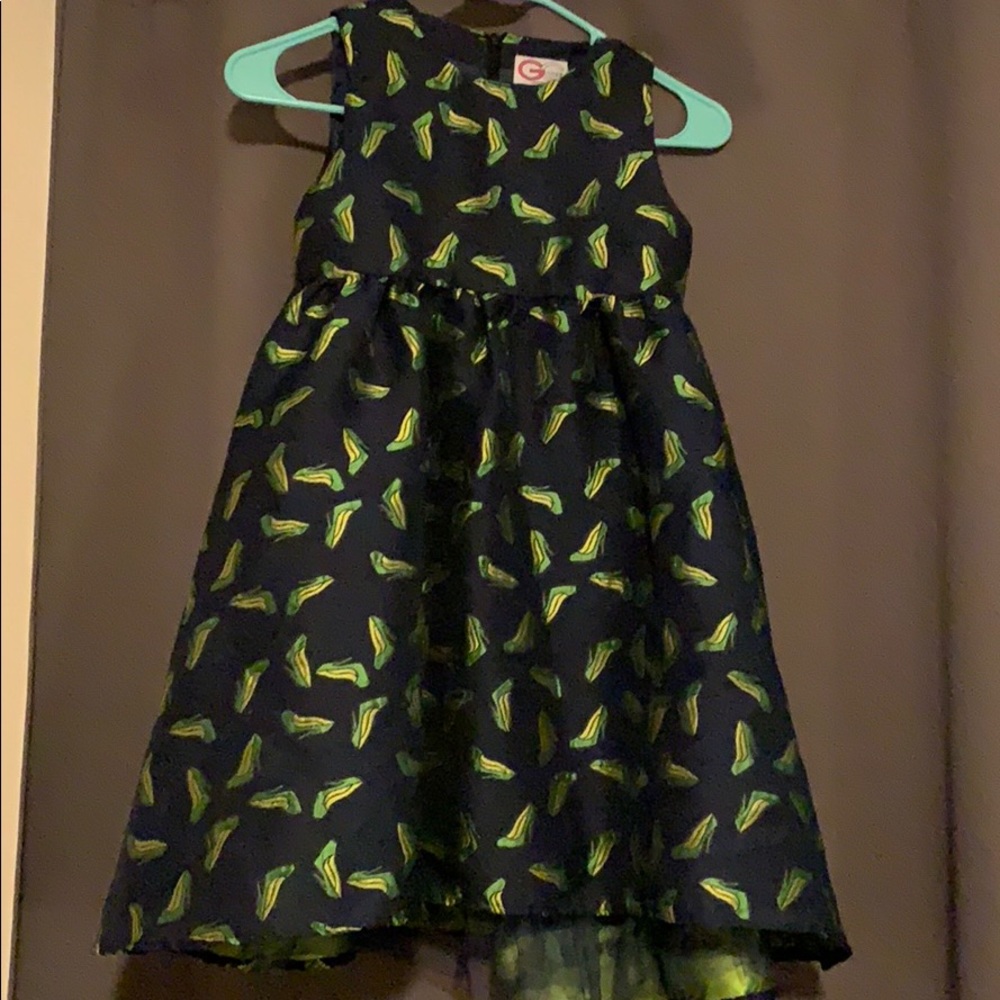 Little girl high heel dress